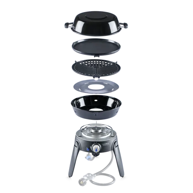 Dometic Cadac Safari Chef 30 Bbq Camping Gas Barbeque, Four Cooking Surfaces, 30Cm 1