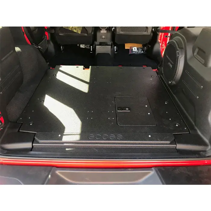 Jeep Wrangler 2018-Present Jlu 4-Door Rear Plate System 1