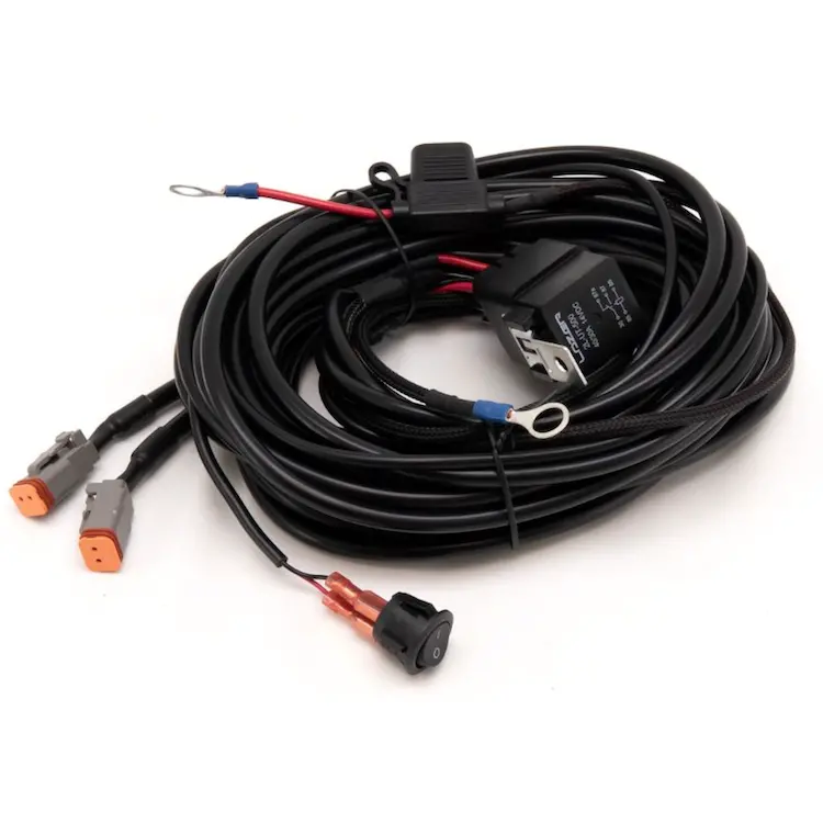 Two-Lamp Wiring Kit (2 Pin, Deutsch Dt, 12V) 1