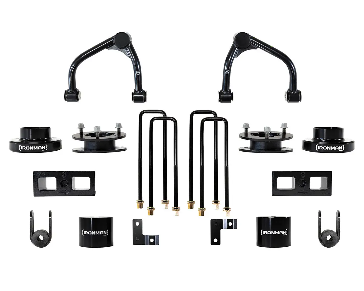 4" Lift & Level Kit For Gmc Sierra 1500 With Multi Leaf Springs (2019+) 1