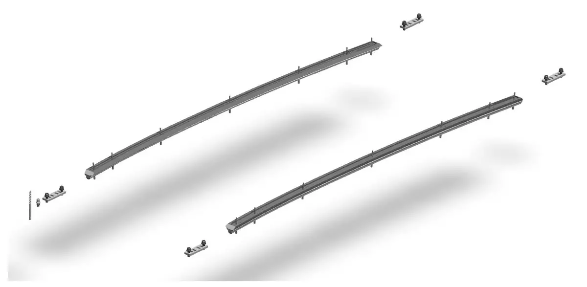 Lnl Track Kit Hilux Mk8 Dc 2015- Sku: 8000321 1