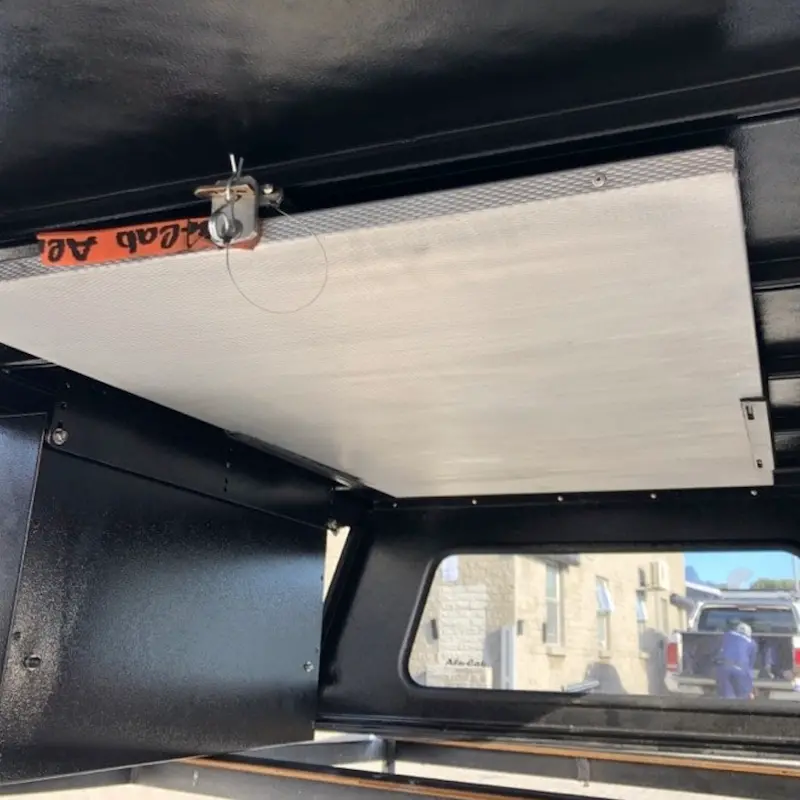 Canopy Table Slide Brackets | Roof Mount For Alu-Table 1