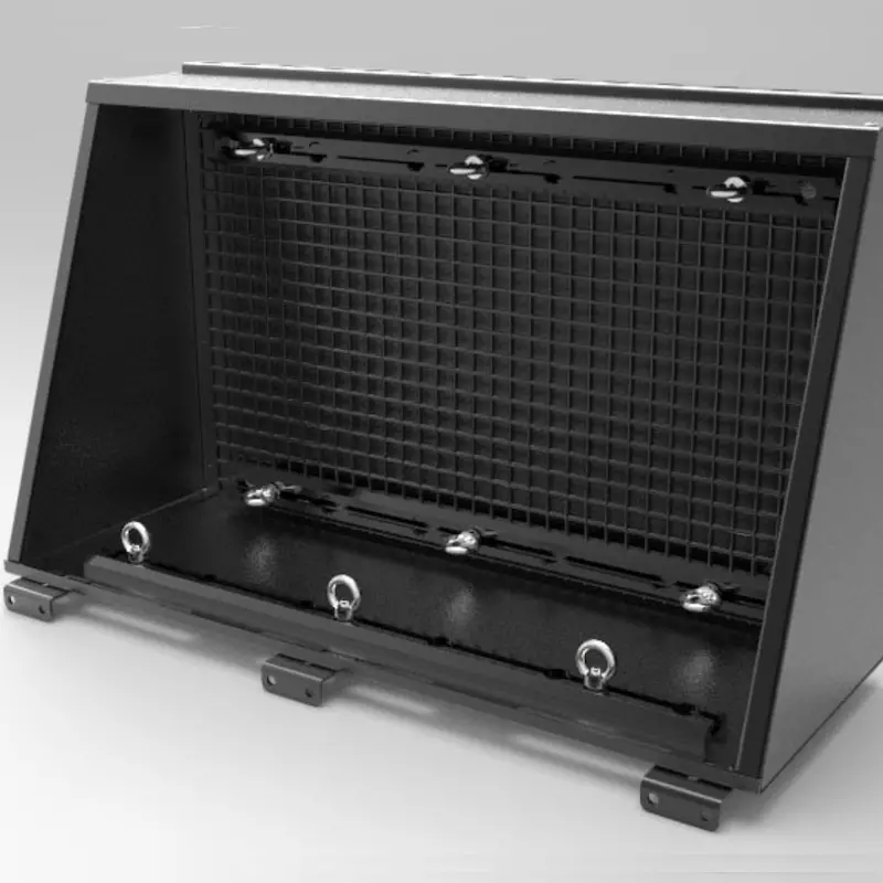 Cupboard With Recovery Kitting For Alu-Cab Canopy 1