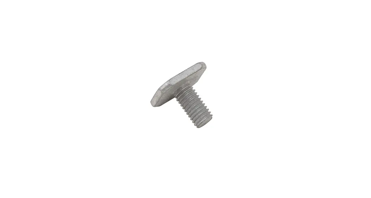 M8 X 16Mm Square Head Bolt (Galvanised) (4 Pack) Part No: B018-Bp 1