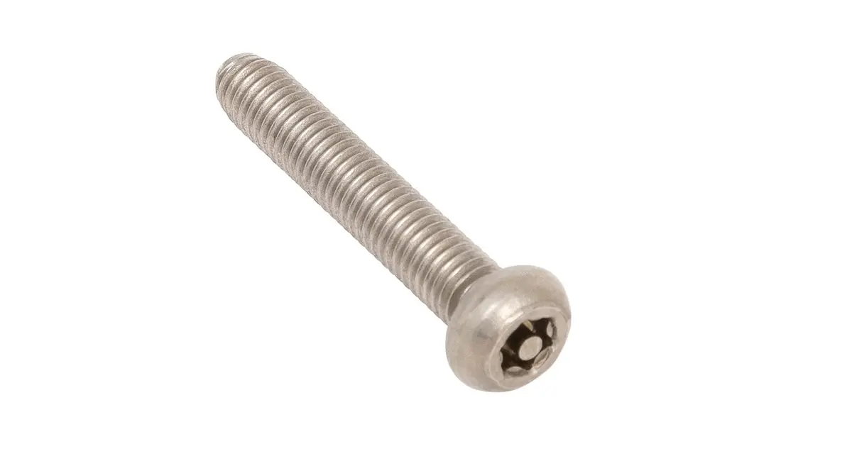 M6 X 35Mm Torx Button Head Security Screw (Stainless Steel) (4 Pack) 1