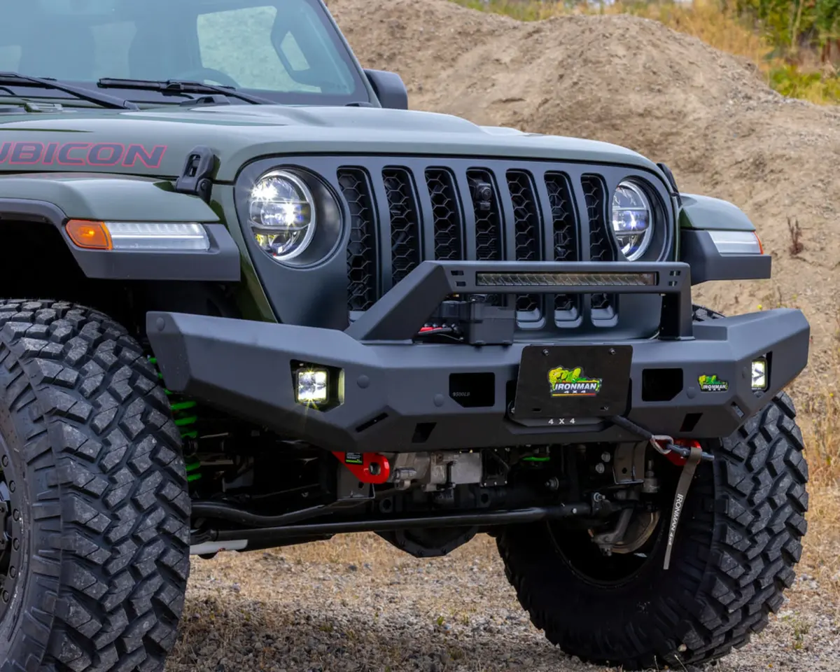 Raid Full Length Front Bumper Kit For Jeep Wrangler Jl/Jlu (2018+) 1