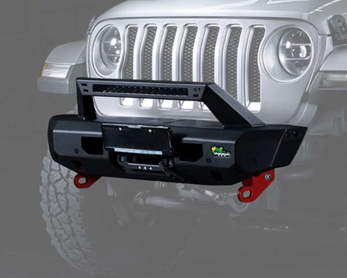 Raid Stubby Front Bumper Kit For Jeep Wrangler Jl/Jlu (2018+) 1