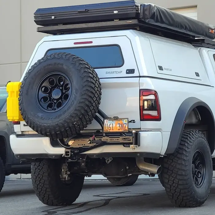 Trail Swing Hd - Hitch Mounted Spare Tire Carrier 1