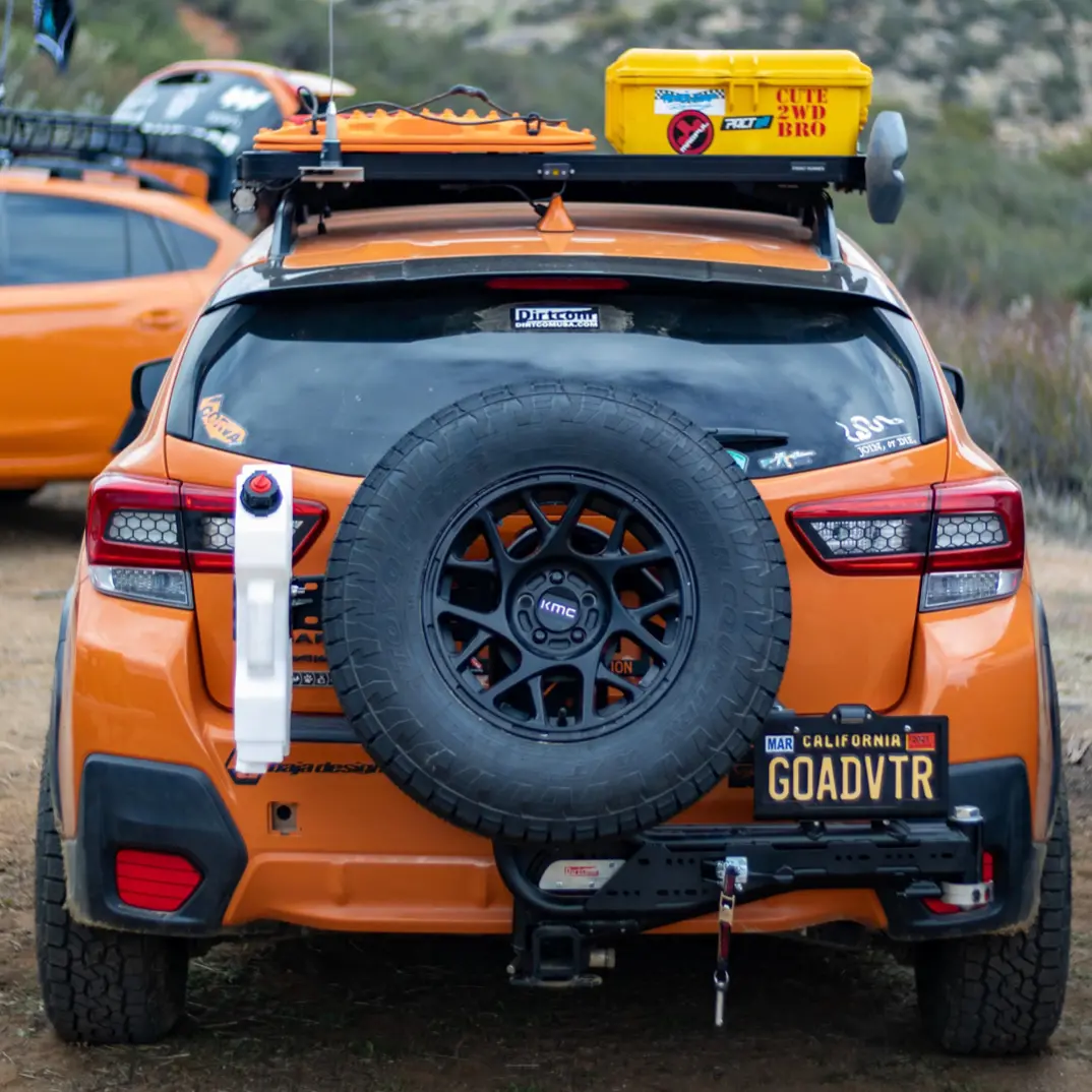 Trail Swing - Hitch Mounted Spare Tire Carrier 1