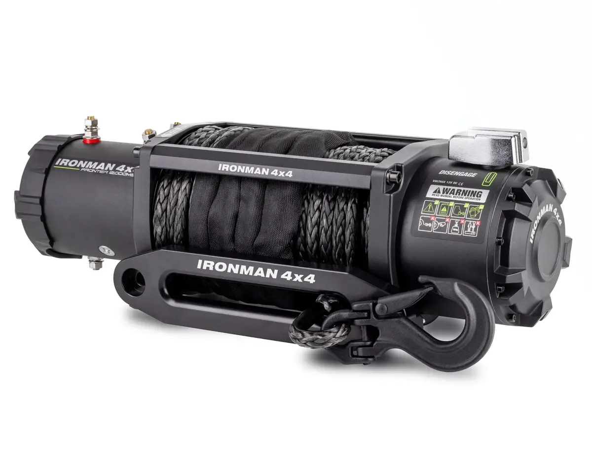 Frontier 12,000Lb Synthetic Winch Sku: Imw12000msr 1