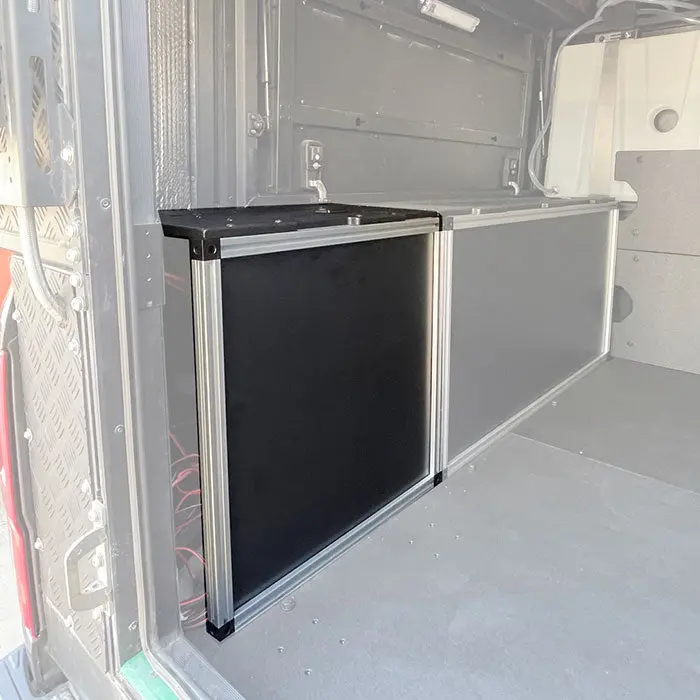Alu-Cabin Dodge Rm 6'4" Rear Utility Module 1