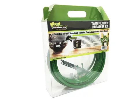 Twin Filtered Differential Breather Kit 1