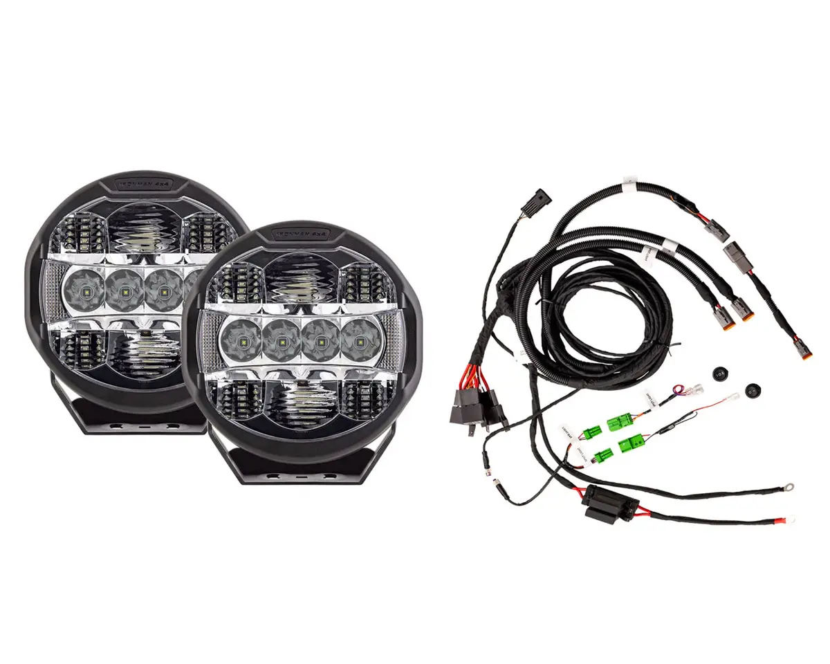Scope 9" Led Driving Light Kit 1