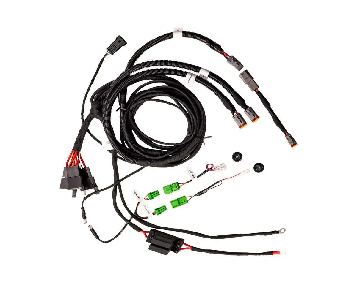 Scope 9" Led Driving Light Wiring Harness 1