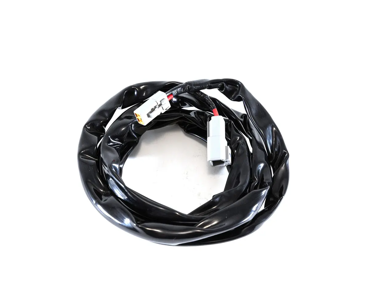 2-Pin To 2-Pin 8 Ft Extension Harness For Adding A Roof/Rear Mounted Light Bar 1