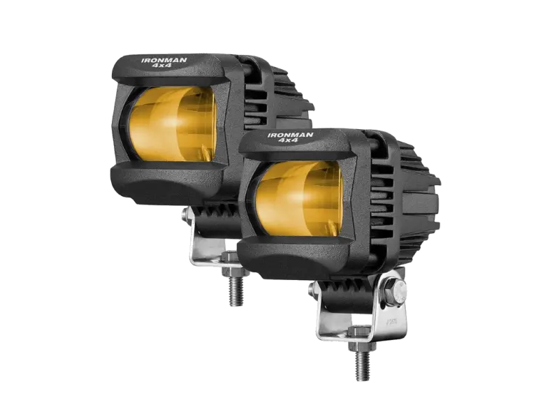 Ifl0201a 2" Led Fog Lights - Amber 1
