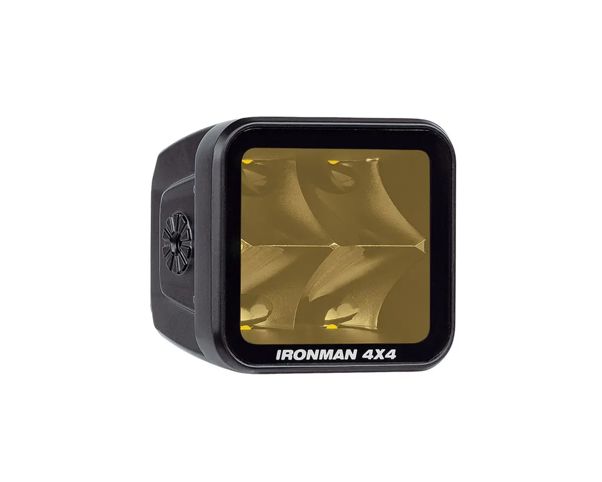 2.8" Led Cube Light (Spot Beam, Amber) 1