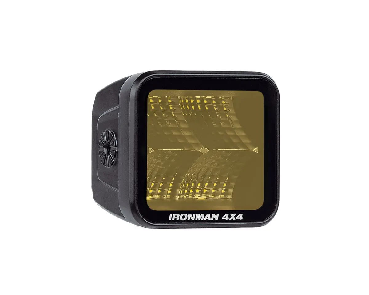 2.8" Led Cube Light (Flood Beam, Amber) 1