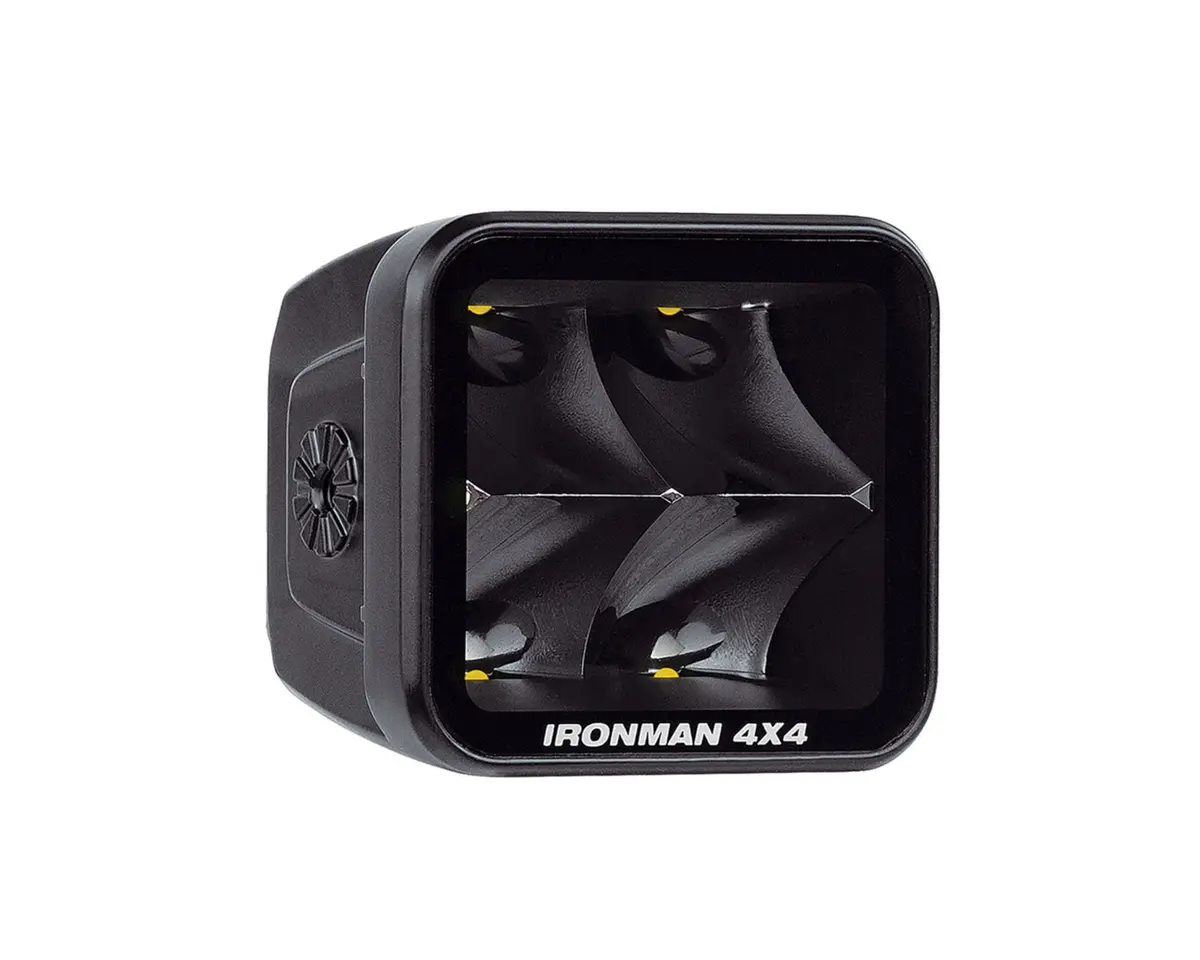 3.2" Led Cube Light (Spot Beam, Clear) 1