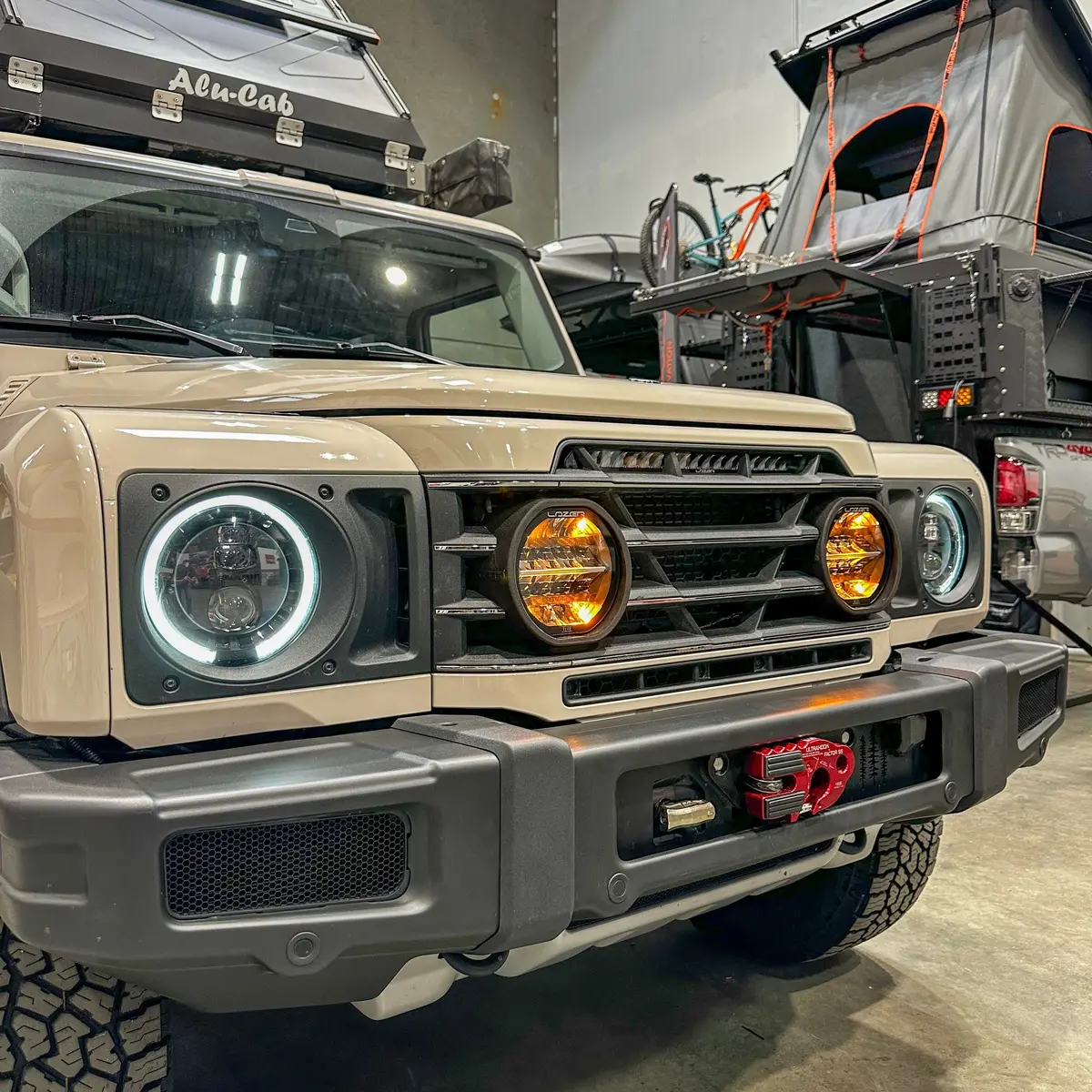 Lazer Lamps Grille Kit | Ineos Grenadier - Sentinel 7" 1