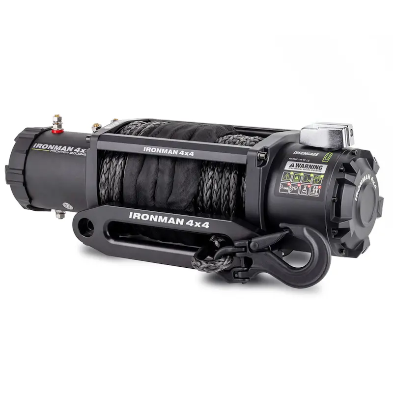 Frontier 12,000Lb Winch W/ Synthetic Rope 1