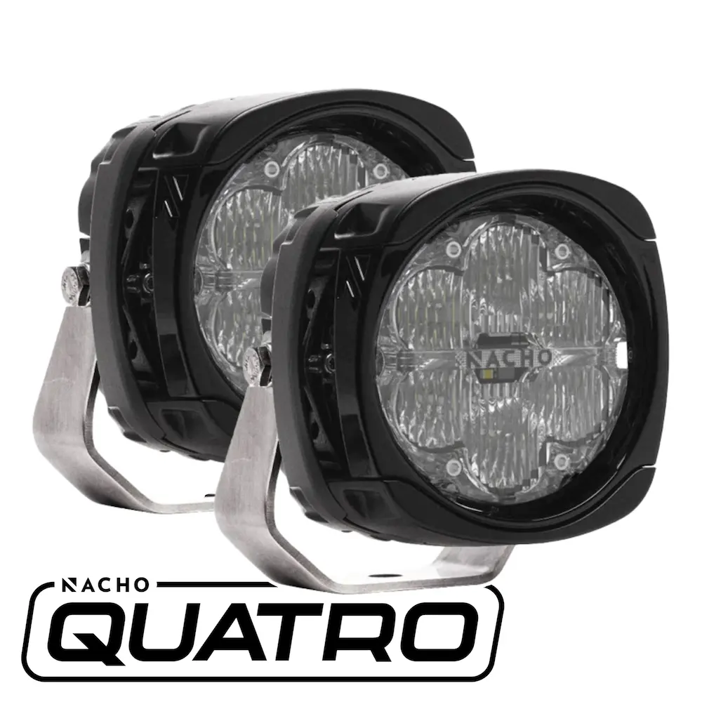 Quatro Flood Beam Pattern 1