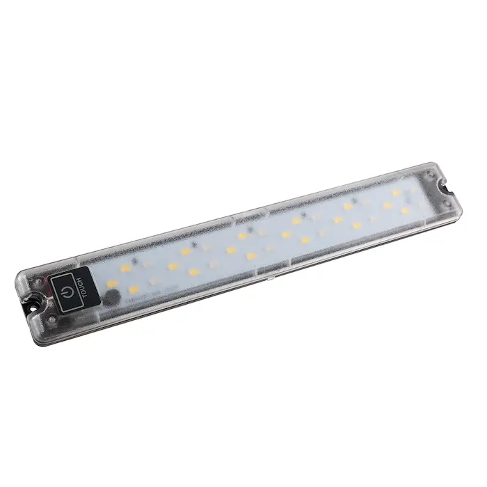 National Luna 18+12 Led Dual Colour Touch Light (White/Red) 1