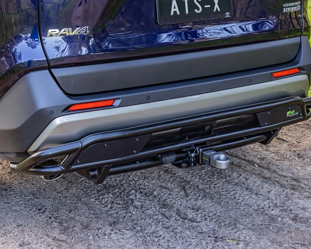 Ats Rear Bumper Guard With Hitch Receiver For Toyota Rav4 (2019-2025) 1