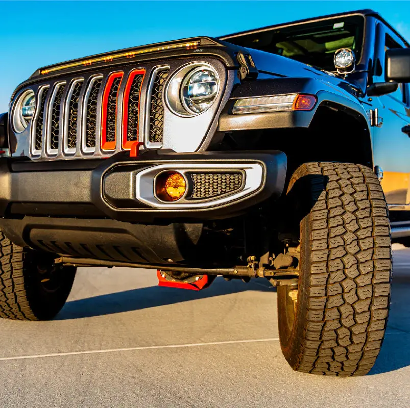 Quatro Fog Light Mounts For Jeep 1