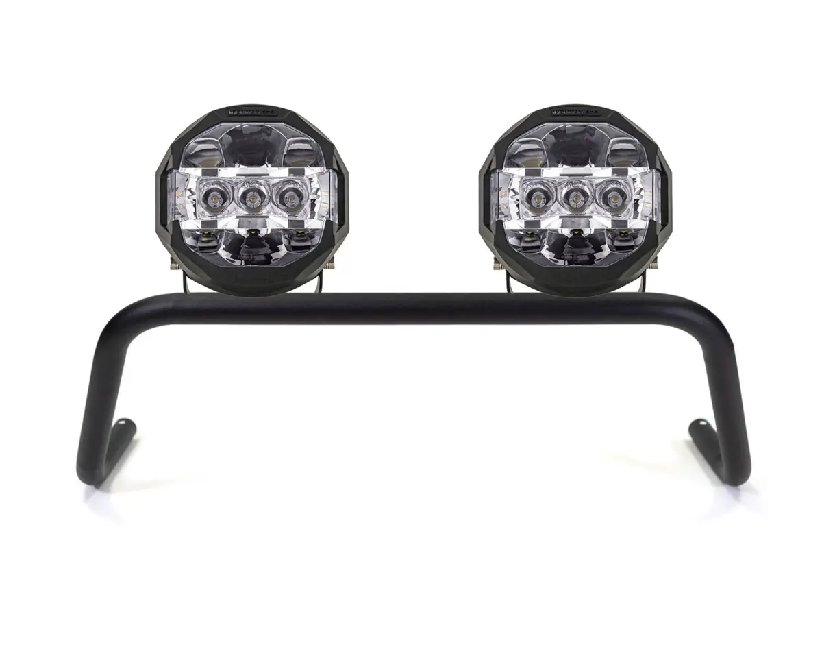 Rally Innovations - Front Rally Light Bar Mount Kit With Led Lights For Subaru Outback (2015-2019) 1