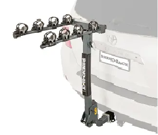 2 Arm Hitch Receiver Bike Carrier With Locking Pin 1