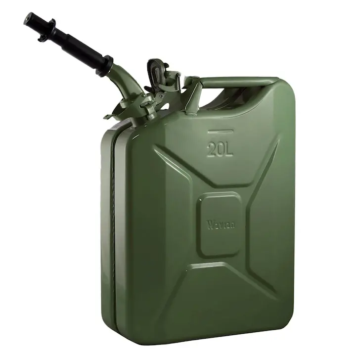 Fuel Can With Spout - 20L (5.3G) - Od Green 1