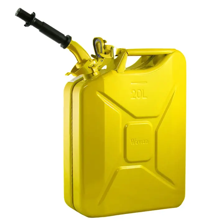 Fuel Can With Spout - 20L (5.3G) - Yellow 1