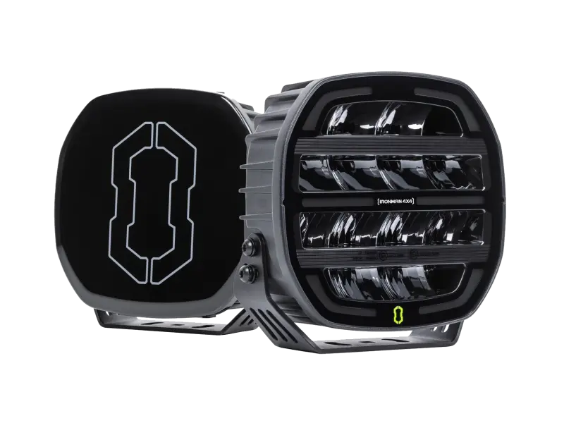 Scope Neo 7” Combo Led - Driving Light Twin Pack- Includes Loom & Covers 1