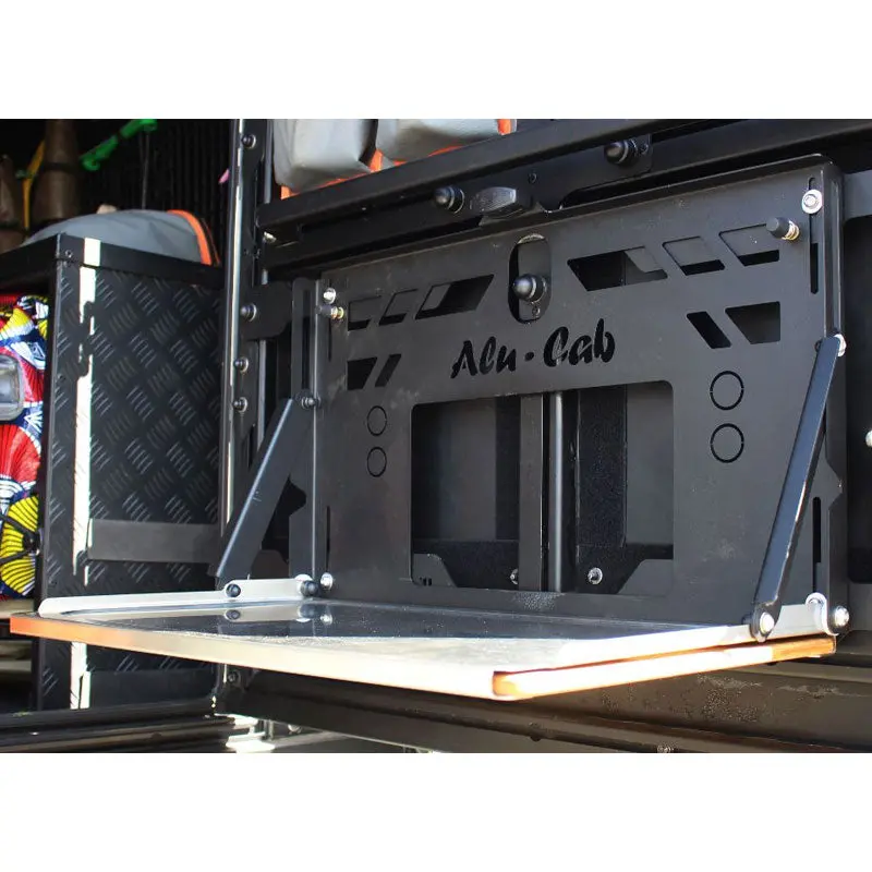 Alu-Cab Rear Door Drop-Down Table – For Canopy Camper, Modcap & More (Includes Mount Kit) 1