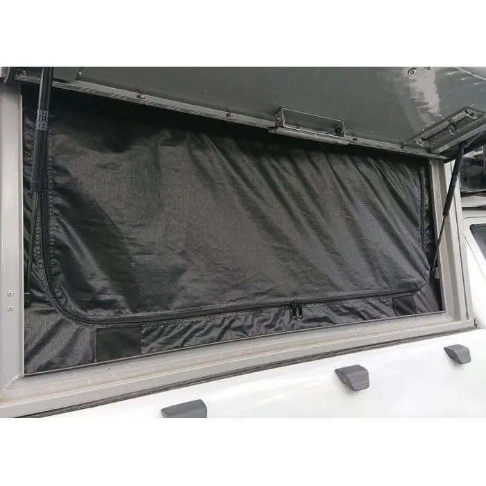 Alu-Cab Side Door Mozzie / Midge Nets With Privacy Cover 1