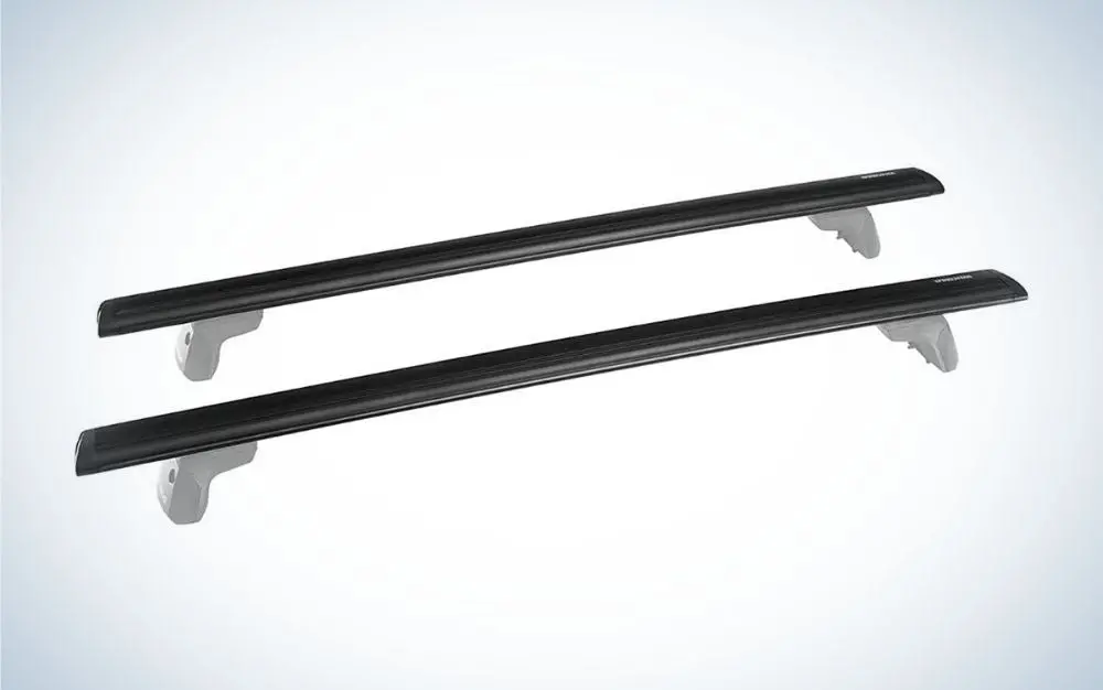 Jetstream Bars S 127 Cm Black Pack Of 2 Aluminum T-Slot Aerodynamic Roof Rack Crossbars 9813501 1