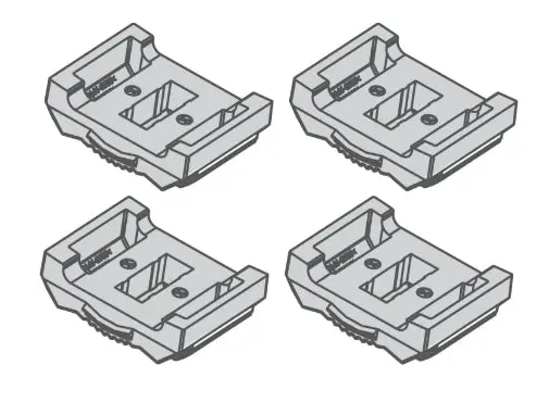 Trimhd Streamline Adapter Pack Of 4 (9813417) 1