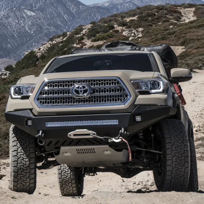 Body Armor 4X4 Pro Series Winch Bumper - 2016-23 Tacoma 1