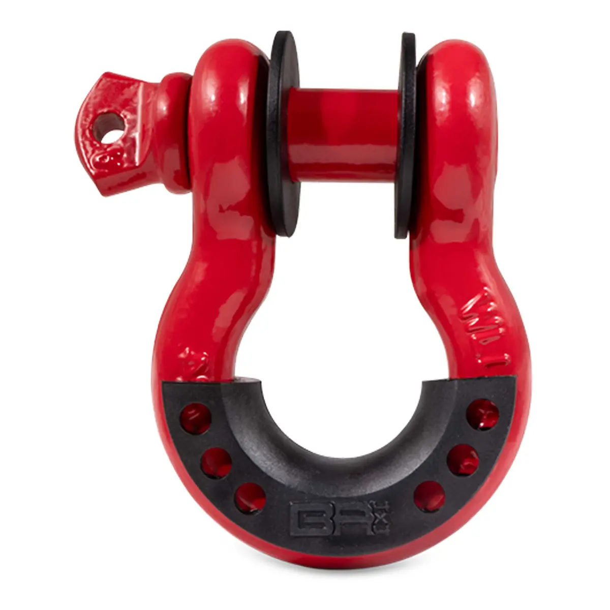 3/4" Red D-Ring With Isolators (Single) 1