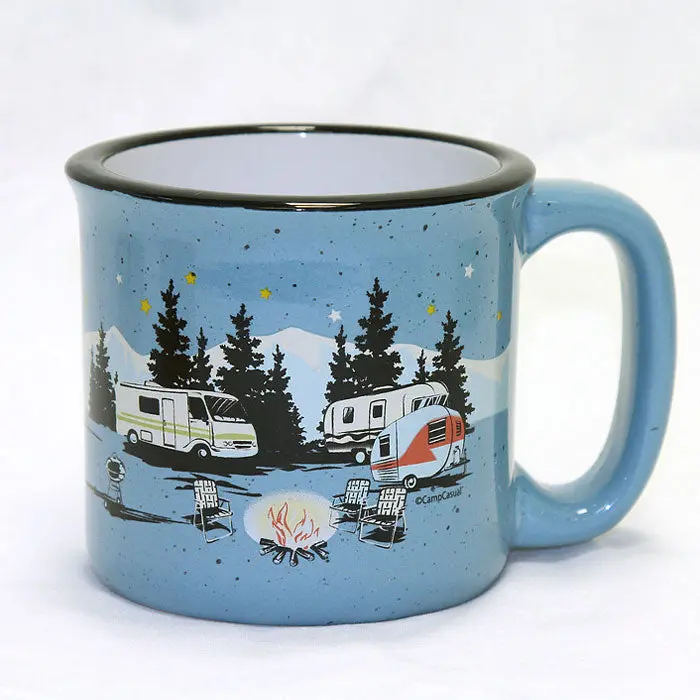 Camp Casual Ceramic Mugs 1
