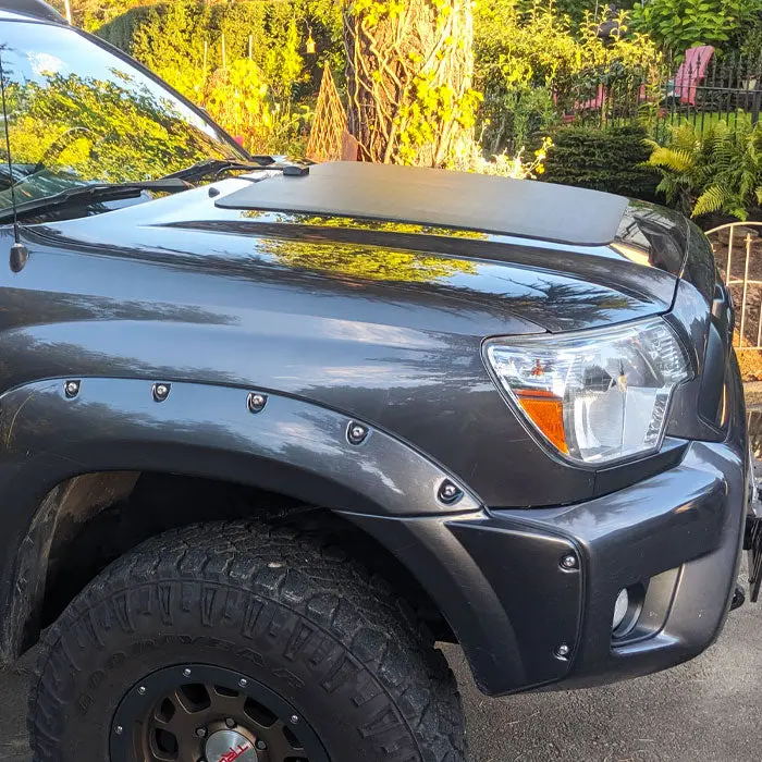 Cascadia Hood Solar Panel 2005-15 Tacoma 1