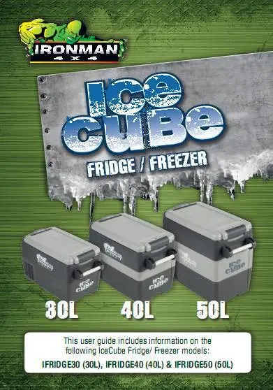 Ironman4x4 50L Ice Cube Fridge/Freezer 1