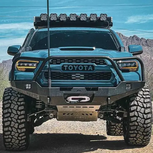 Hi-Lite Overland Front Bumper - Bull Bar - Tacoma 2016-2023 1