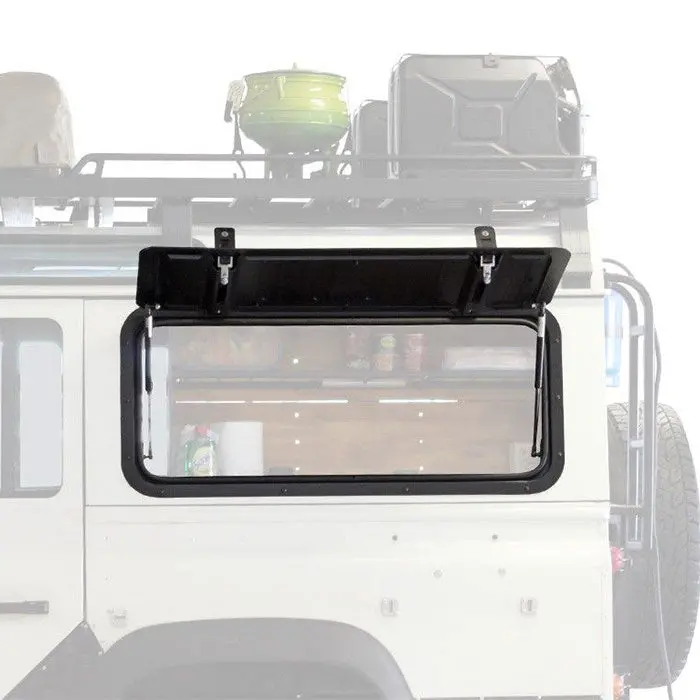 Land Rover Defender Gullwing Aluminum Window 1