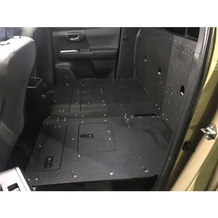 Toyota Tacoma 2005-Present 2Nd And 3Rd Double Cab Second Row Delete Plate System 1