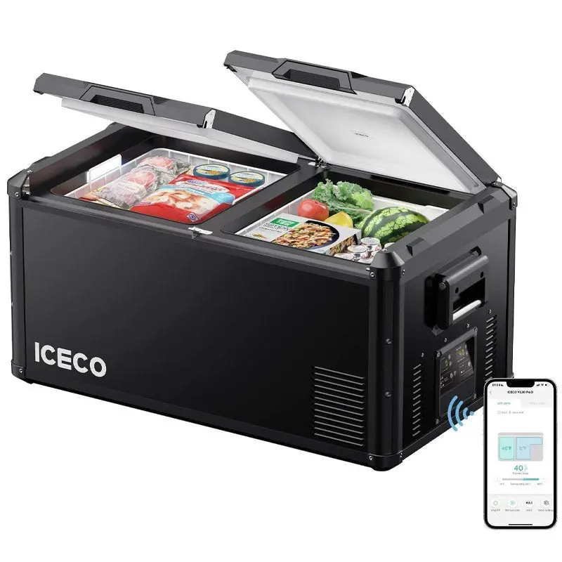 Iceco Vl90prod Dual Zone Fridge Freezer – 90L (95Qt) 1
