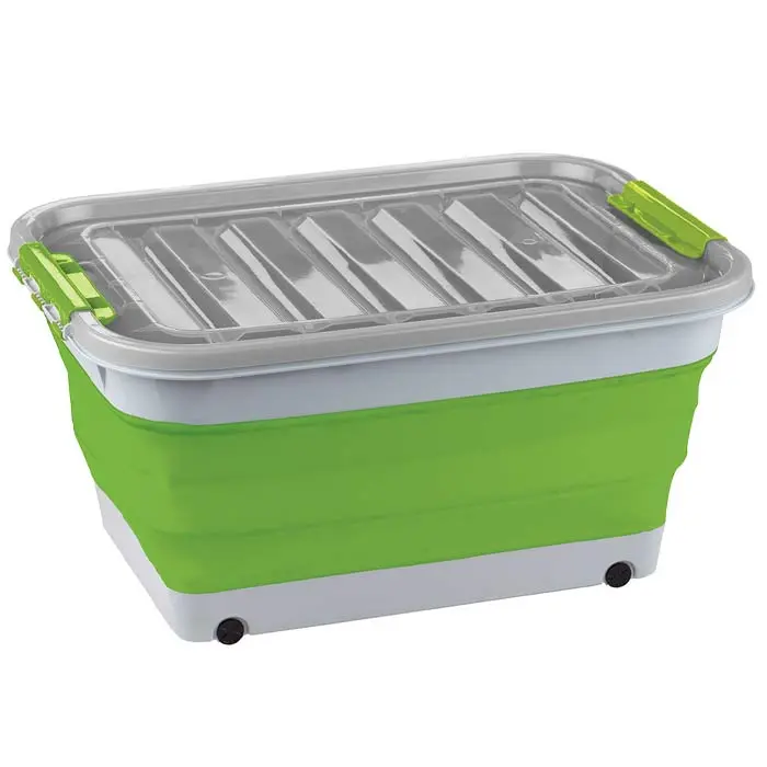 Collapsible Storage Tub With Lid 1