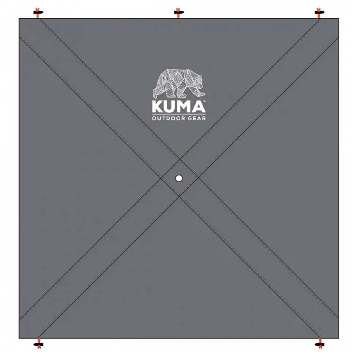 Kuma Bear Den Gazebo Privacy Panel (Taller) 1