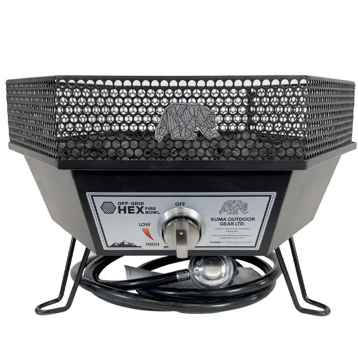 Kuma Off-Grid Hex Fire Bowl 1